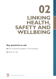 02: Linking health, safety and wellbeing