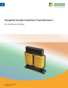 Hospital Grade Isolation Transformers