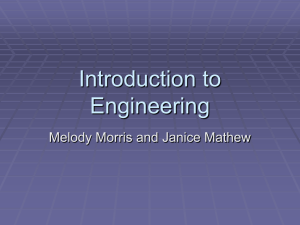 Introduction to Engineering