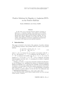 Positive Solutions for Singular φ−Laplacian BVPs on the Positive
