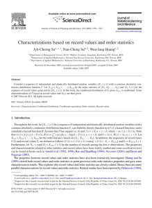 Characterizations based on record values and order statistics