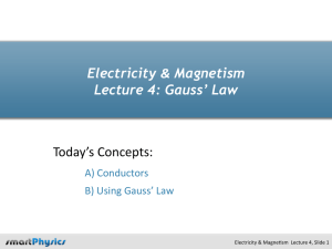 SP Lecture 04 - Gauss Law