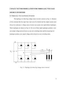 2 SPACE VECTOR MODULATION FOR THREE