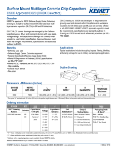 Surface Mount Multilayer Ceramic Chip Capacitors