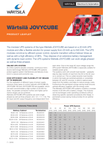 Wärtsilä JOVYCUBE