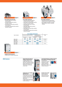 Motor protection relays