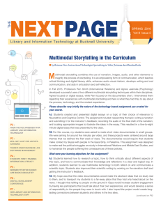 Multimodal Storytelling in the Curriculum