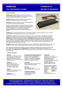 Product Description TeleBeacon-S is designed to operate