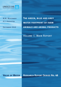 report - Water Footprint Network