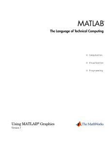 Using MATLAB Graphics