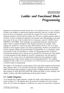 Ladder and Functional Block Programming