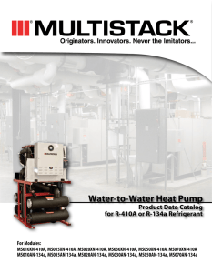 Water-to-Water Heat Pump