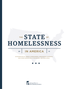 The State of Homelessness in America 2015