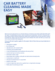 car battery cleaning made easy