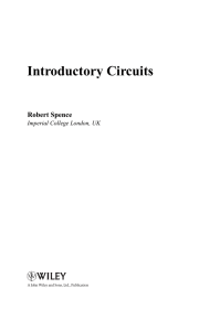 Introductory Circuits