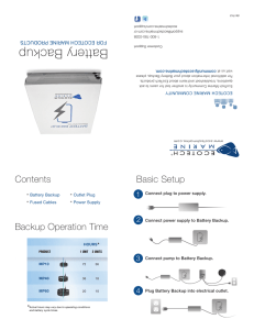 Battery Backup - EcoTech Marine