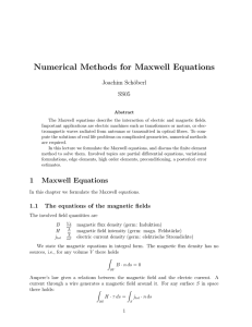 Numerical Methods for Maxwell Equations - hp-FEM