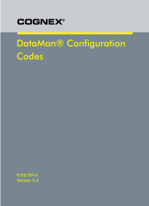 DataMan® Configuration Codes