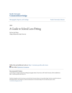 A Guide to Scleral Lens Fitting - CommonKnowledge