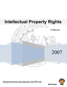 Intellectual Property Rights