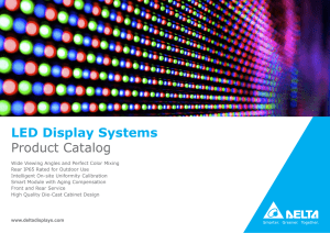 Brochure - S and I Series LED Display