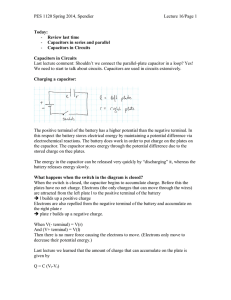 Capacitors in