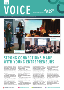 STRONG CONNECTIONS MADE WITH YOUNG ENTREPRENEURS