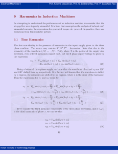 9 Harmonics in Induction Machines