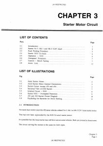 Starter Motor