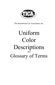 Uniform Color Descriptions