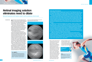Retinal imaging solution eliminates need to dilate