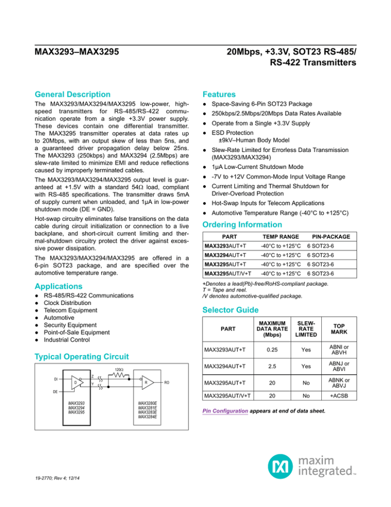 Datasheet - Mouser Electronics