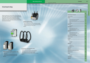 Overload relay
