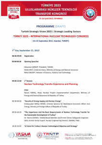 türkey 2023 – international nuclear technology congress