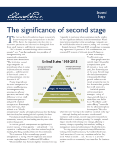 The significance of second stage
