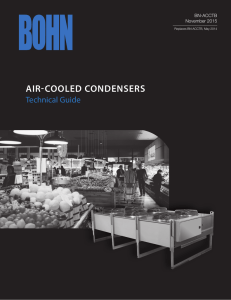 air-cooled condensers - Heatcraft Worldwide Refrigeration