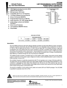 5-Bit Programmable Output BiCMOS Power