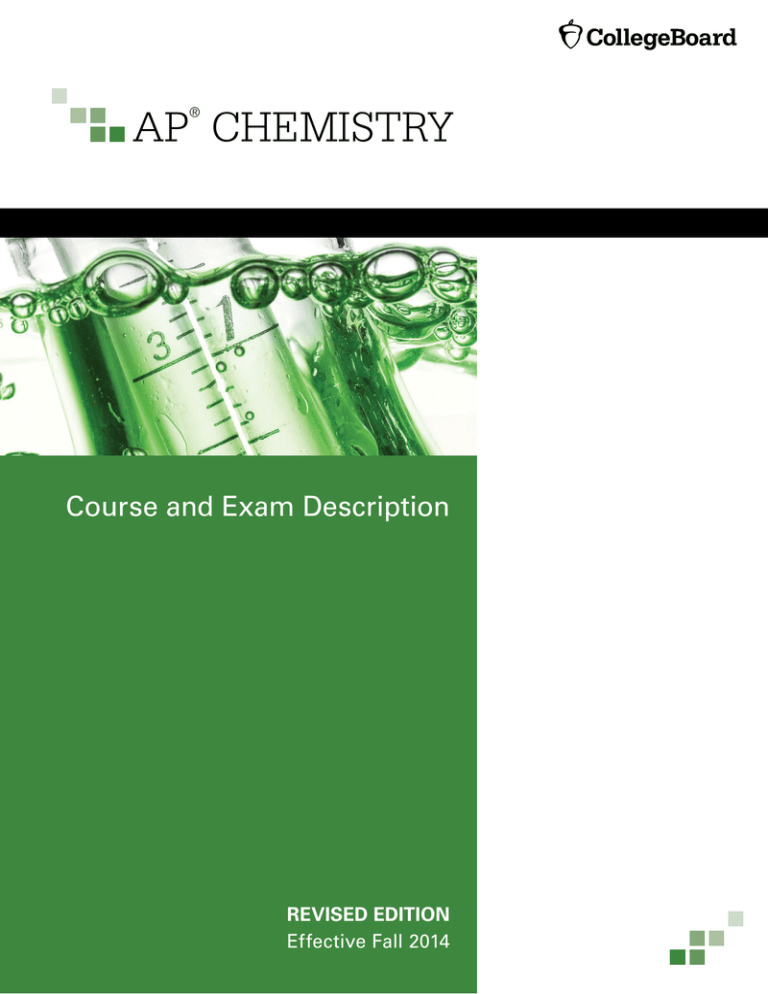 ap chemistry coursework
