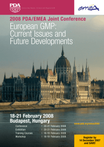 European GMP - PMT Partikel