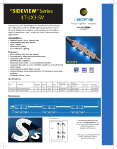 ILT 2X3 "SideView" - International Light Technologies