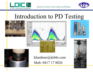 Introduction to PD Testing