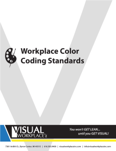 Workplace Color Coding Standards