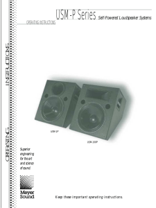 Operating Instructions