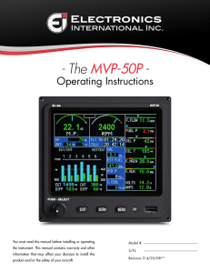 MVP-50P Operating Instructions - buy