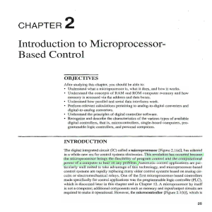 CHAPTER 2 Introduction to MicroProcessor