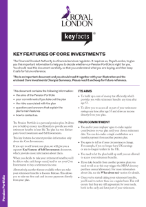 key features of core investments