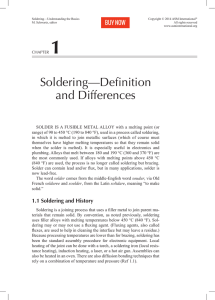 Soldering—Definition and Differences