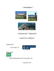 Commercial / Industrial Land Use Analysis