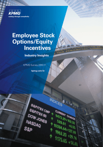 Employee Stock Options/Equity Incentives