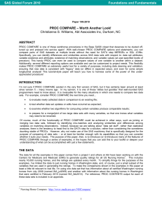 149-2010: PROC COMPARE: Worth Another Look!